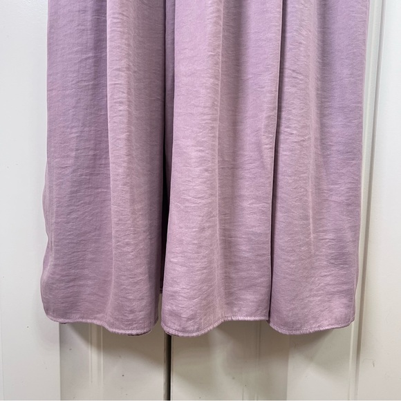 Loft Womens Twofer Tank Midi Dress in Gray/Pink, Size XS - Picture 6 of 7